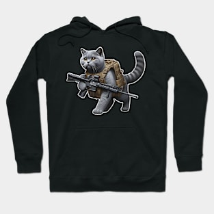 Tactical Cat Hoodie